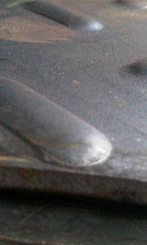 Chapa recalcada inox Chapa recalcada inox